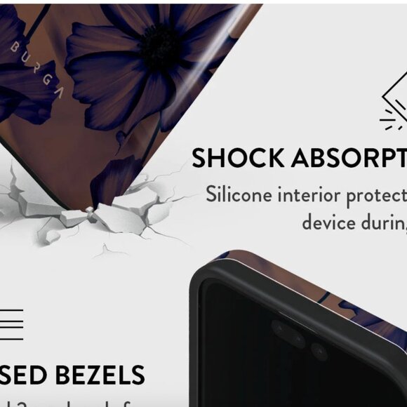 Burga iPhone 15 ProMax case with ring - Picture 4 of 6